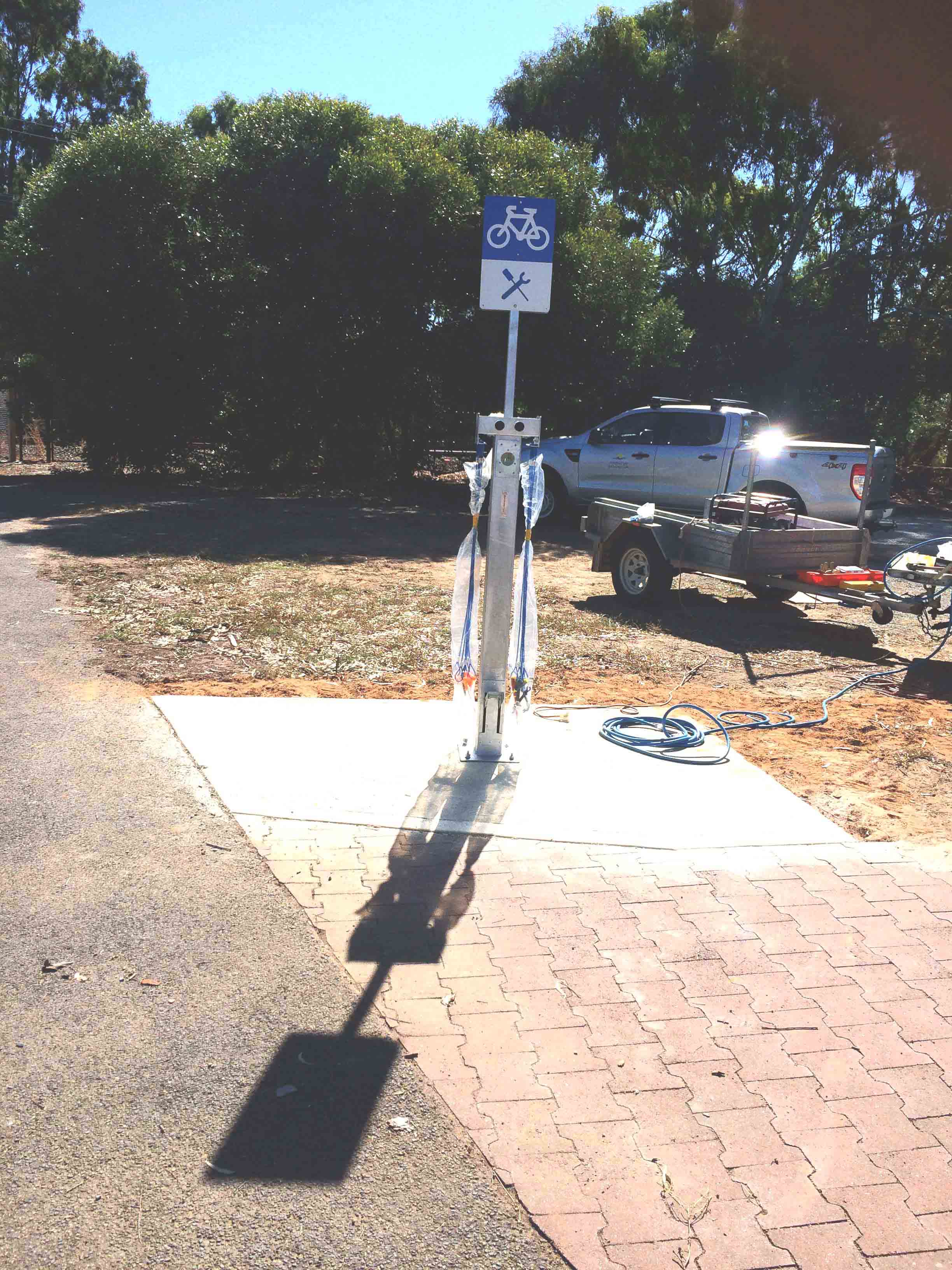 Bike Repair Station in Holdfast Bay